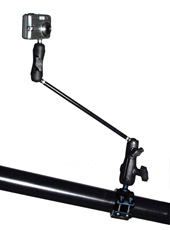 AkaMount Camera Mount for 2 inches-2.5 inches Rails and Hobie Adventure Island Crossbar (2011 and later)